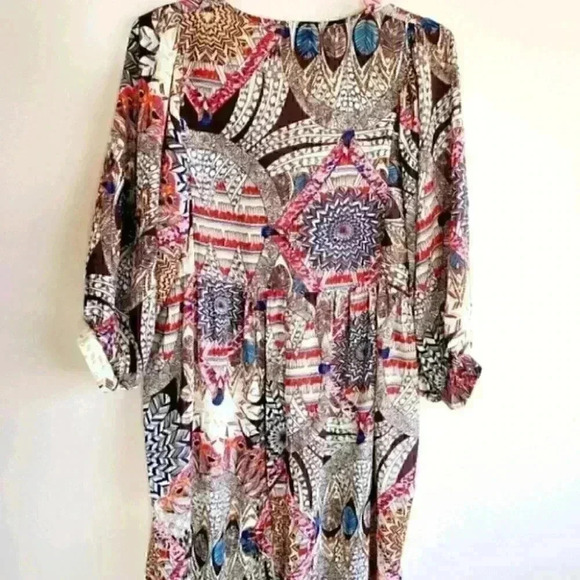 Umgee tribal print boho dress size small - Picture 4 of 13